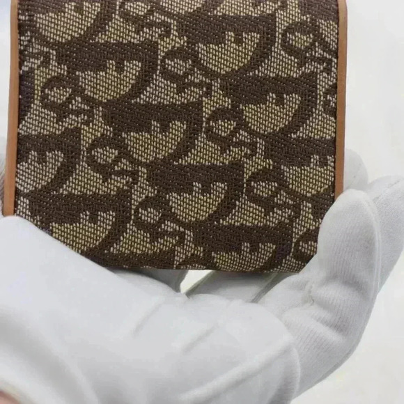 Christian Dior Brown Canvas Trotter Purse Wallet - Picture 6 of 12